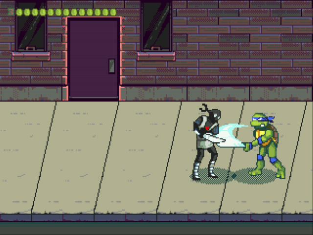 Teenage Mutant Ninja Turtles - The Legend Returns Screenshot 1